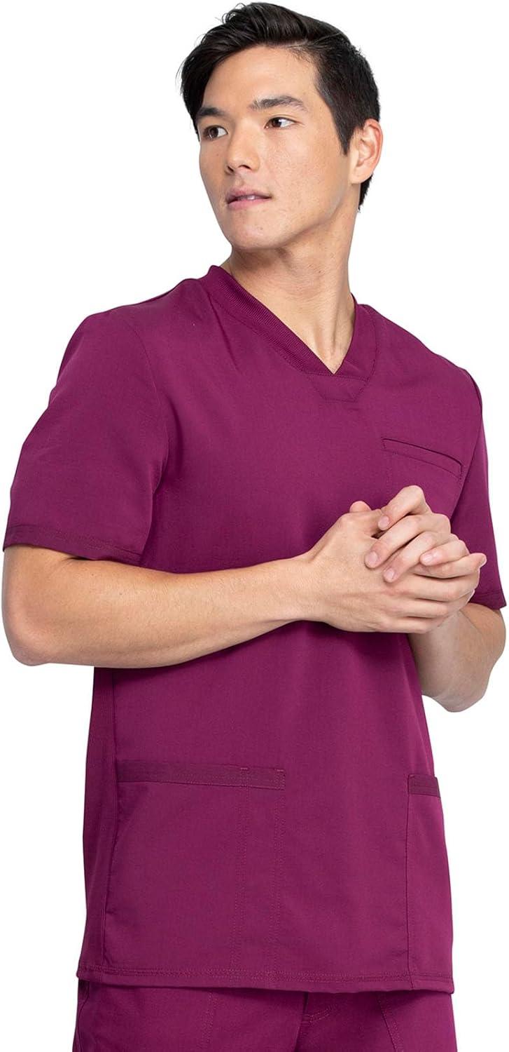 image:imageDickies Balance Men Scrubs Top VNeck DK845Wine