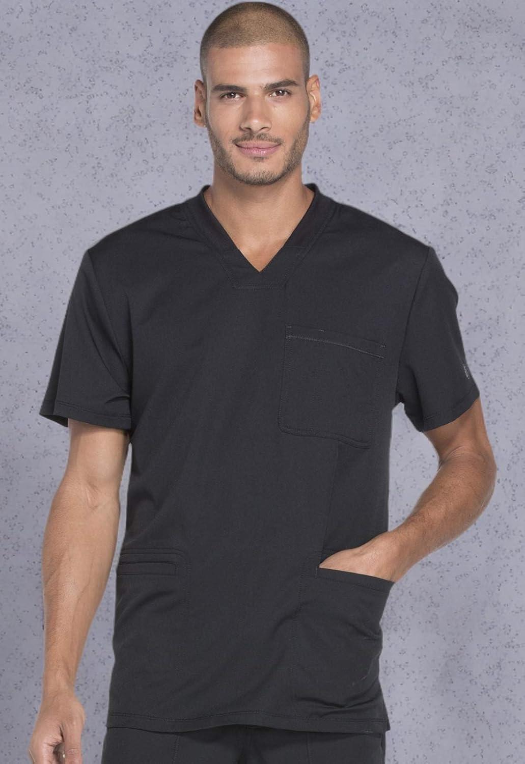 image:imageDickies Dynamix Men Scrubs Top VNeck DK640Black