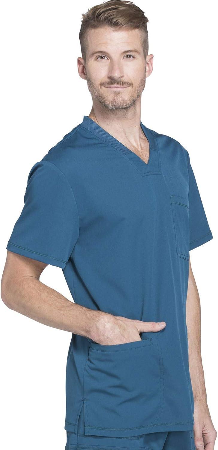 image:imageDickies Dynamix Men Scrubs Top VNeck DK640Caribbean Blue
