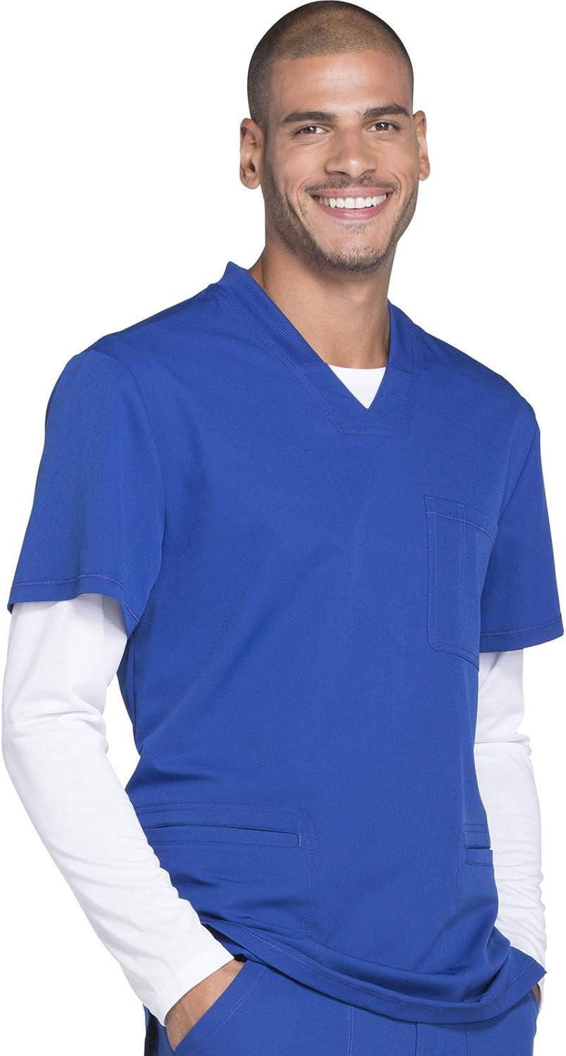 image:imageDickies Dynamix Men Scrubs Top VNeck DK640Galaxy Blue