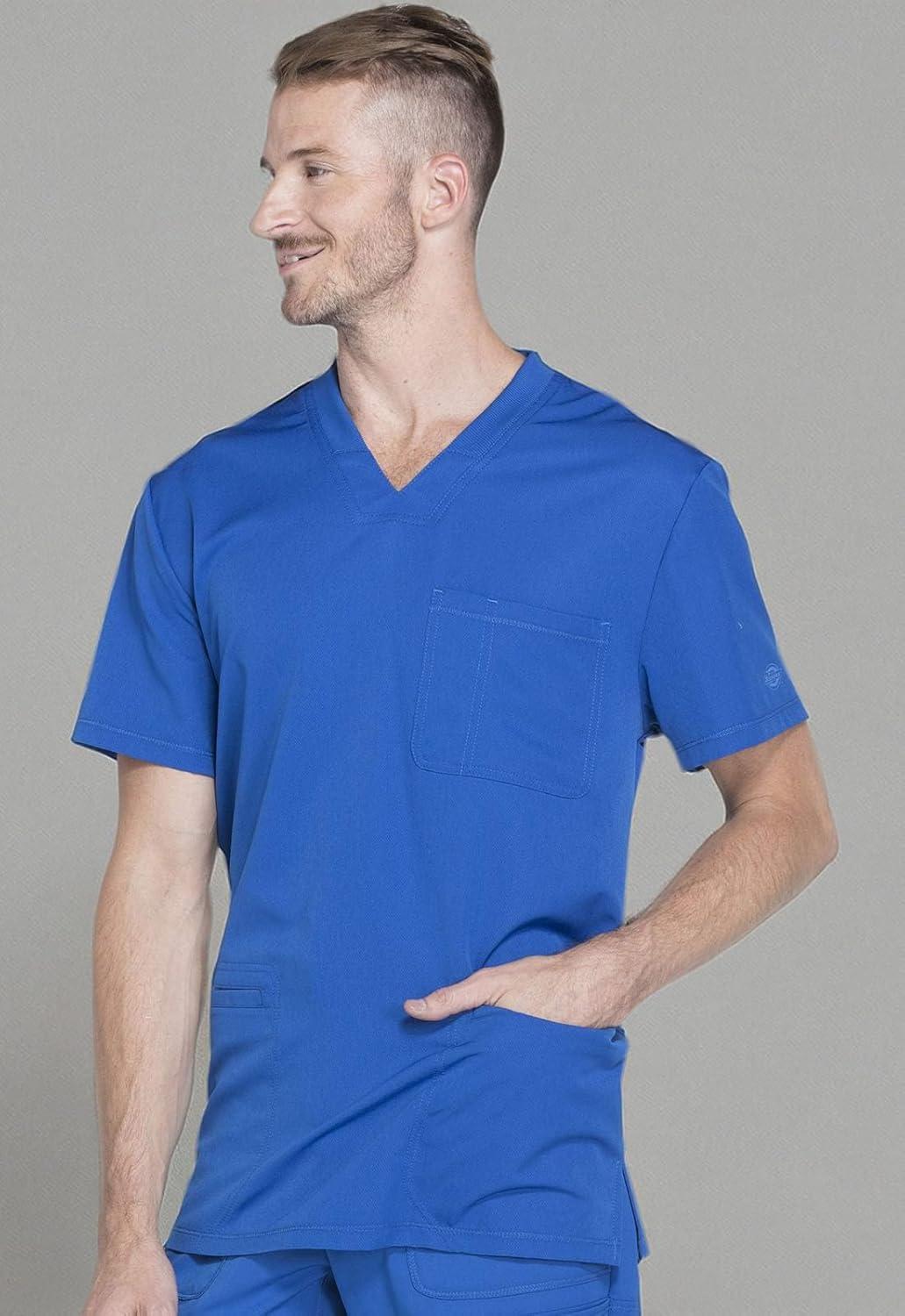 image:imageDickies Dynamix Men Scrubs Top VNeck DK640Royal