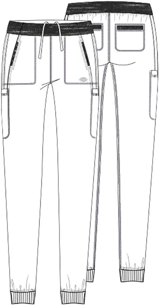 image:imageDickies Dynamix Women Scrubs Pant Natural Rise Tapered Leg Jogger DK185Navy Black