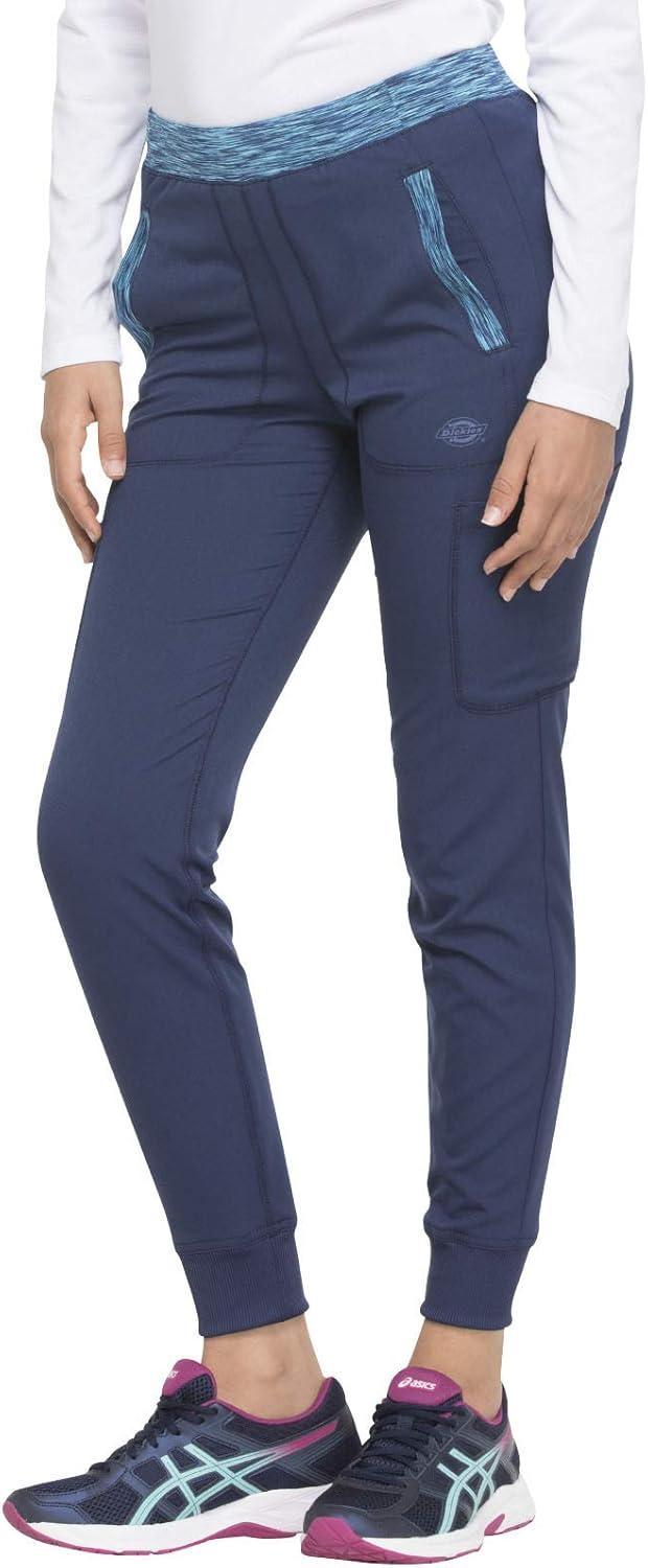 image:imageDickies Dynamix Women Scrubs Pant Natural Rise Tapered Leg Jogger DK185Navy