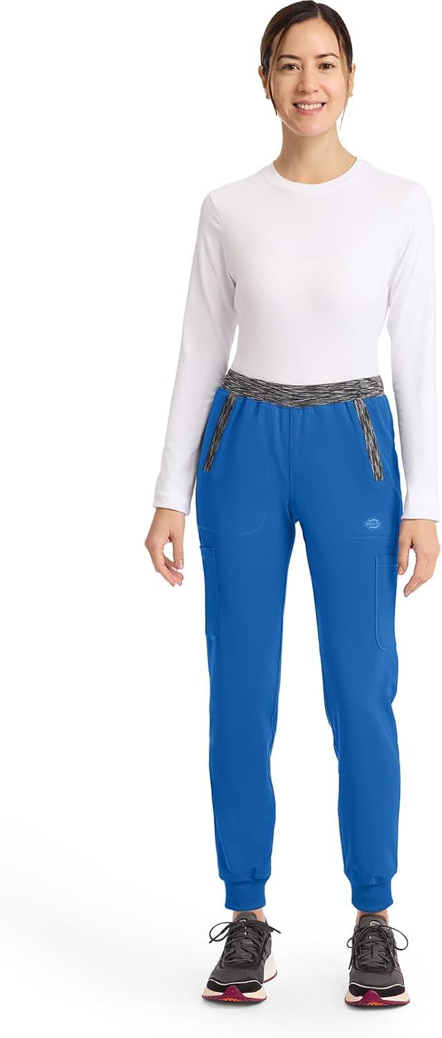 image:imageDickies Dynamix Women Scrubs Pant Natural Rise Tapered Leg Jogger DK185Royal