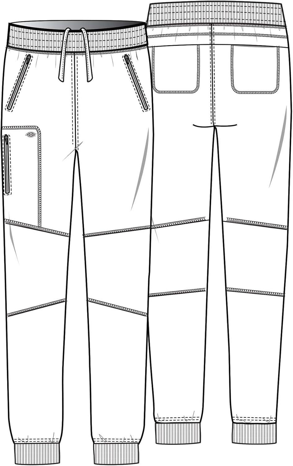 image:imageDickies Mens Jogger Natural Rise 5 Pockets Elastic Waistband with Interior Self Drawstring DK111Wine