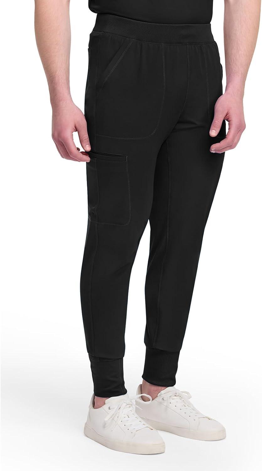 image:imageDickies Mens Scrub Pant Jogger with Waistband 5 Pockets amp 360 Stretch DK040Black