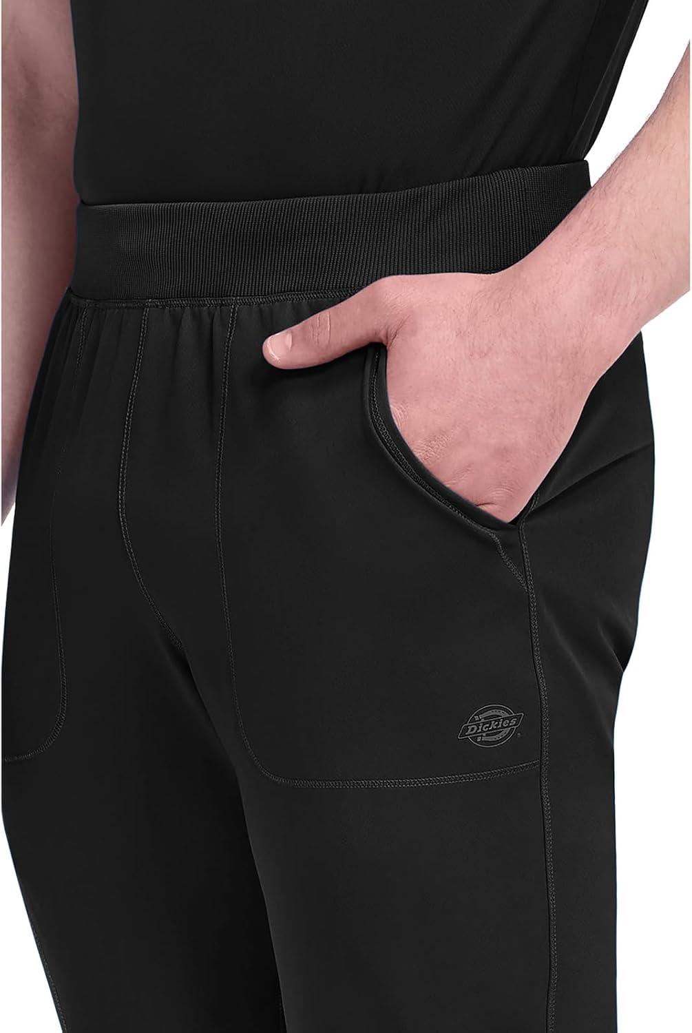 image:imageDickies Mens Scrub Pant Jogger with Waistband 5 Pockets amp 360 Stretch DK040Black