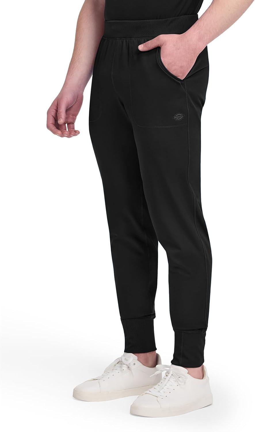 image:imageDickies Mens Scrub Pant Jogger with Waistband 5 Pockets amp 360 Stretch DK040Black
