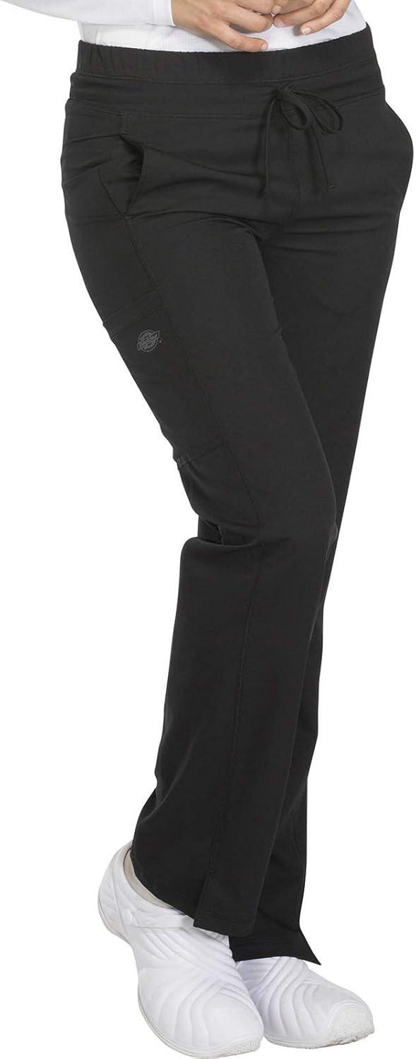 image:imageDynamix Scrubs for Women Drawstring Cargo Pants for Women DK130Black
