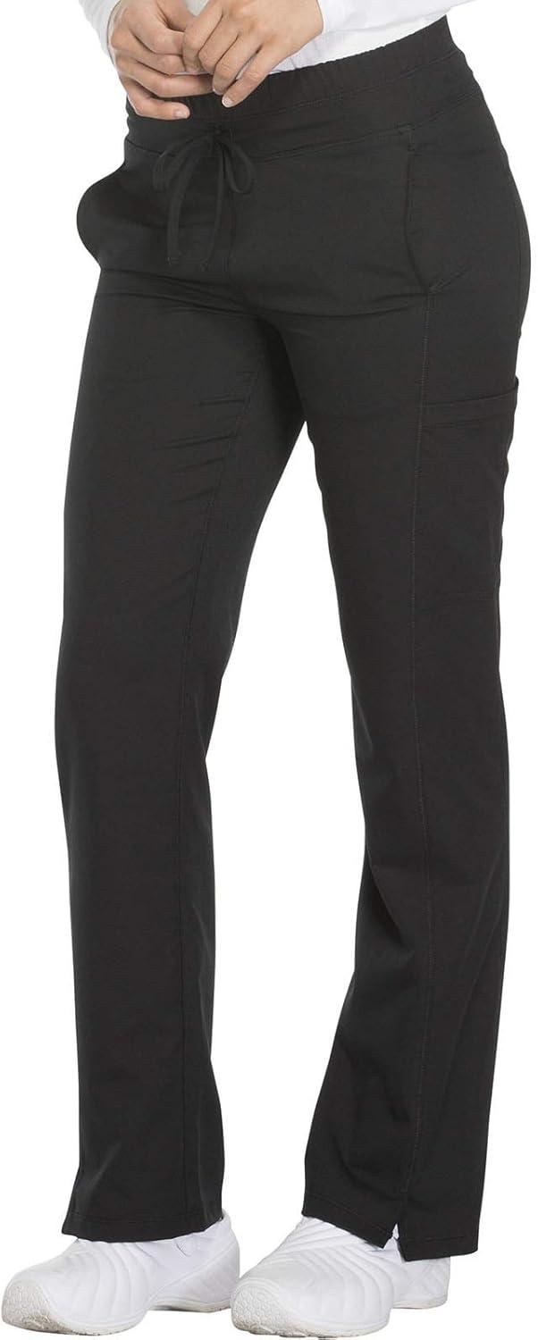 image:imageDynamix Scrubs for Women Drawstring Cargo Pants for Women DK130Black