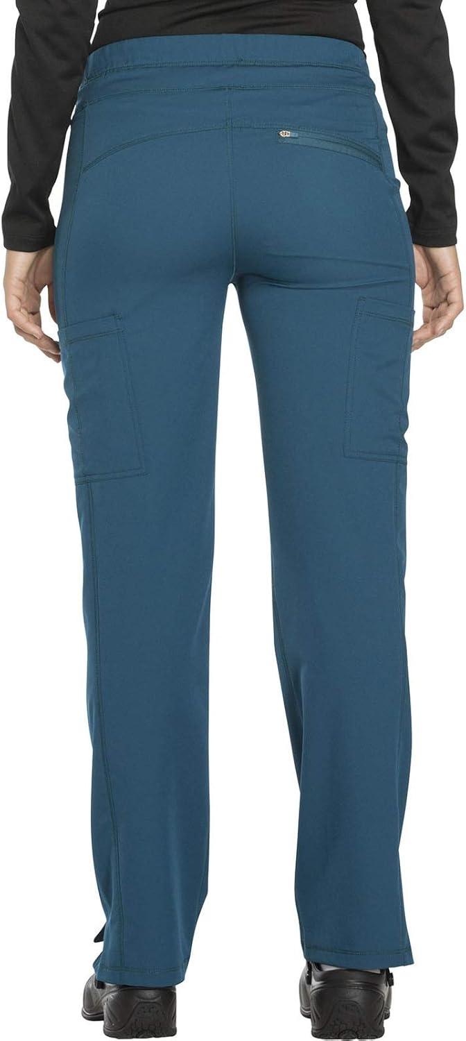 image:imageDynamix Scrubs for Women Drawstring Cargo Pants for Women DK130Caribbean Blue