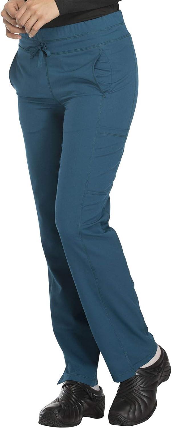 image:imageDynamix Scrubs for Women Drawstring Cargo Pants for Women DK130Caribbean Blue