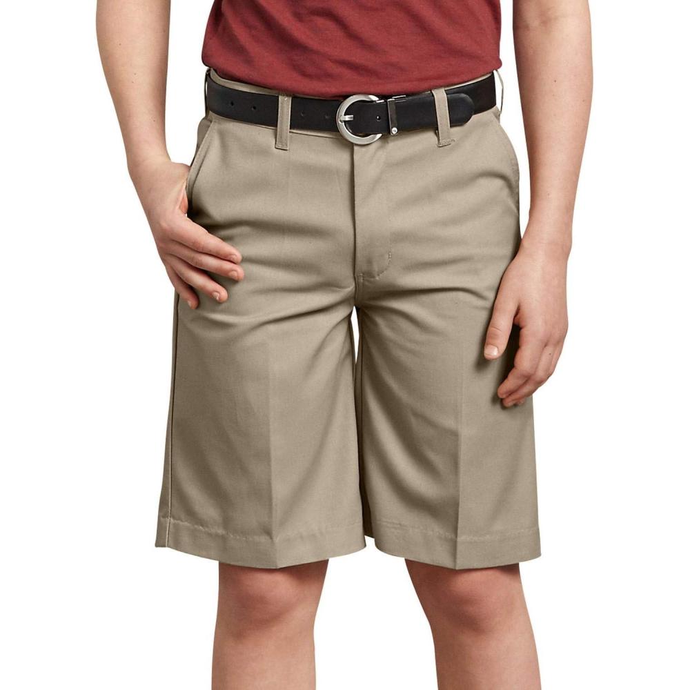 image:imageDickies Boys Flex Waist Flat Front ShortDesert Sand V1