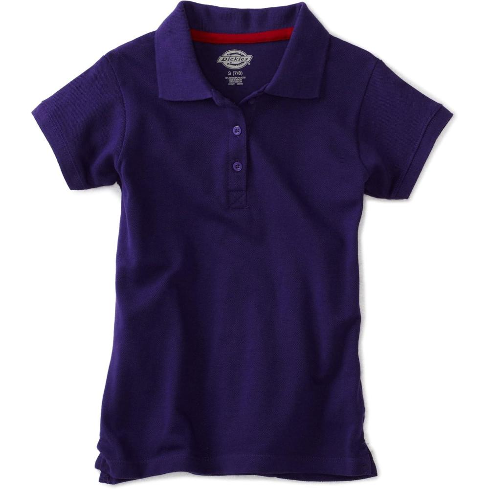 image:imageDickies Girls 716 Short Sleeve Performance Polo ShirtPurple