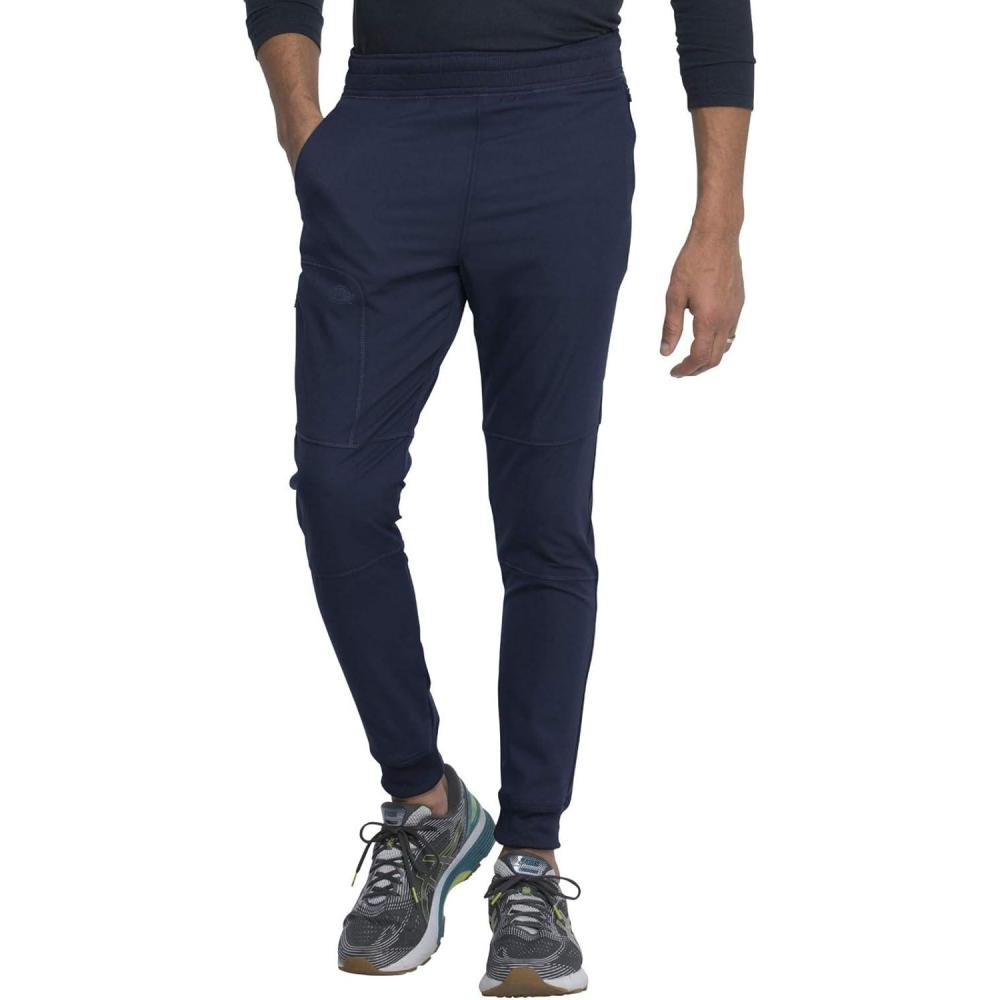 image:imageDickies Mens Jogger Natural Rise 5 Pockets Elastic Waistband with Interior Self Drawstring DK111Navy