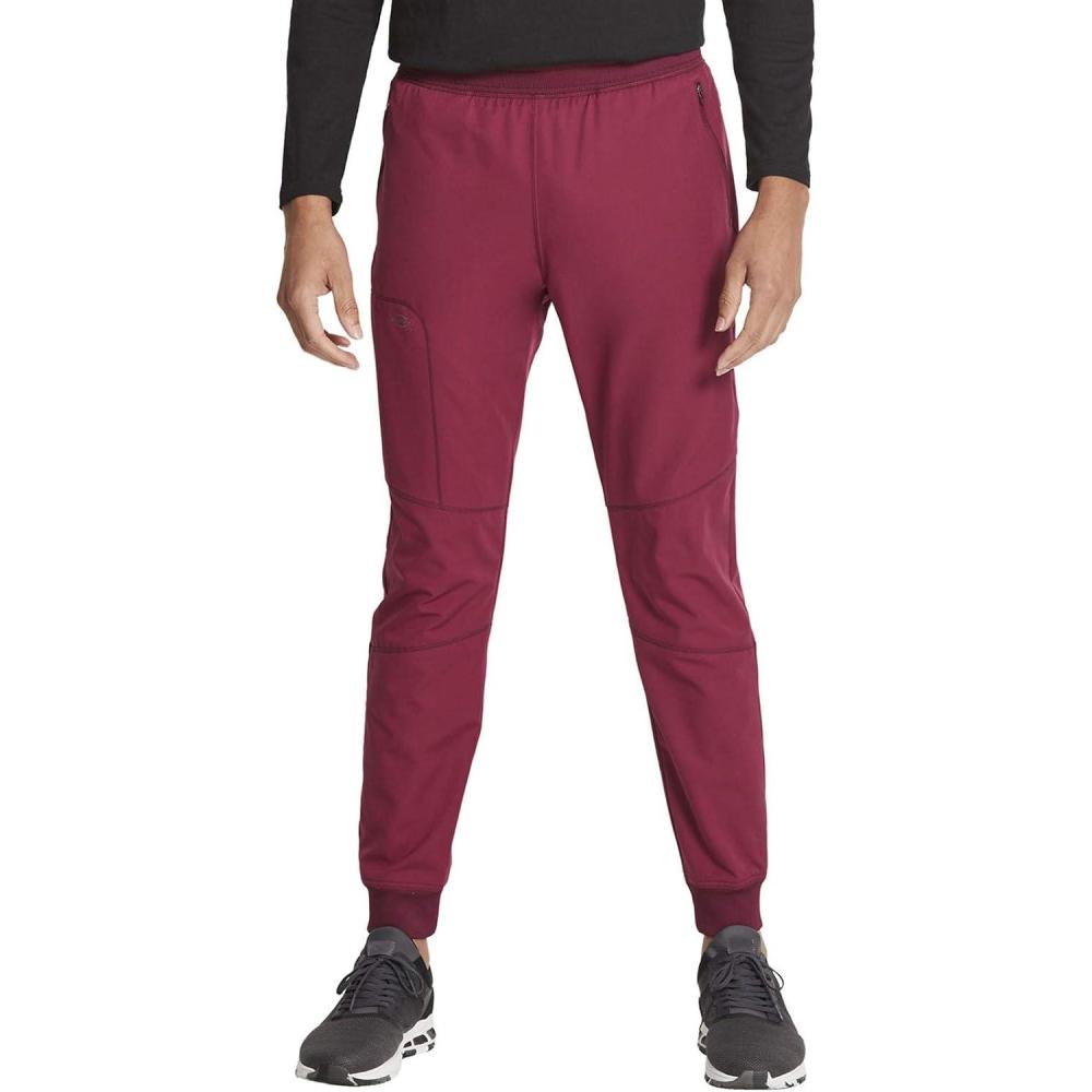 image:imageDickies Mens Jogger Natural Rise 5 Pockets Elastic Waistband with Interior Self Drawstring DK111Wine