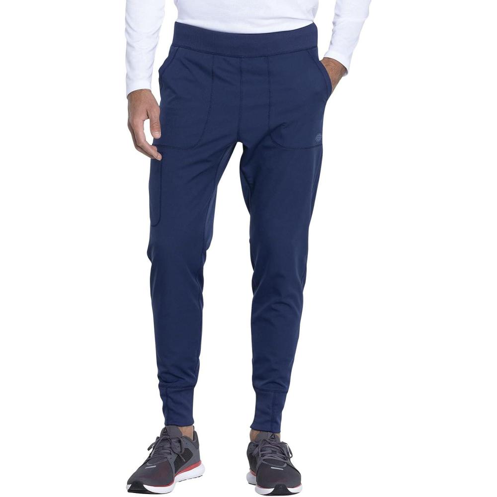 image:imageDickies Mens Scrub Pant Jogger with Waistband 5 Pockets amp 360 Stretch DK040Navy