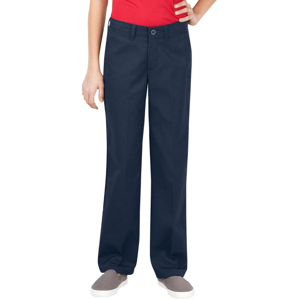 image:imageDickies girls Slim Stretch Flat Front PantDark Navy