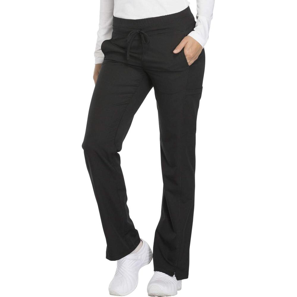 image:imageDynamix Scrubs for Women Drawstring Cargo Pants for Women DK130Black