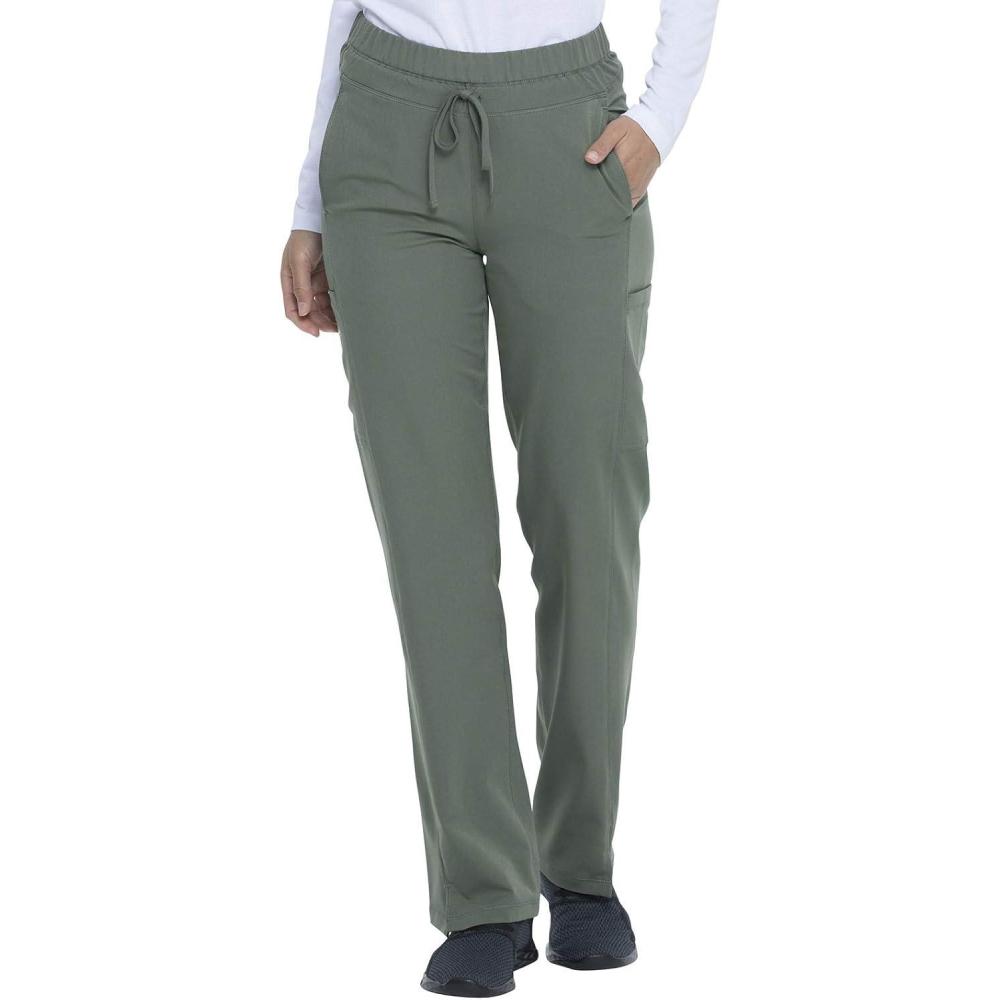 image:imageDynamix Scrubs for Women Drawstring Cargo Pants for Women DK130Olive