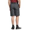 Dickies Boys’ Flex Waist Flat Front Short(Charcoal V1)