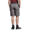 Dickies Boys’ Flex Waist Flat Front Short(Silver)