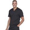 Dickies Dynamix Men Scrubs Top V-Neck DK640(Black)