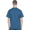 Dickies Dynamix Men Scrubs Top V-Neck DK640(Caribbean Blue)
