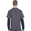 Dickies Dynamix Men Scrubs Top V-Neck DK640(Pewter)