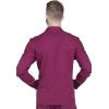 Dickies Dynamix Men Warm Up Scrubs Jacket Zip Front DK310(Wine)