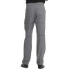 Dickies Dynamix Scrub Pants for Men with Zip Fly, Athletic-Inspired with Four-Way Stretch and Moisture Wicking DK110(Heather Grey)