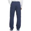 Dickies Dynamix Scrub Pants for Men with Zip Fly, Athletic-Inspired with Four-Way Stretch and Moisture Wicking DK110(Navy)