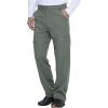 Dickies Dynamix Scrub Pants for Men with Zip Fly, Athletic-Inspired with Four-Way Stretch and Moisture Wicking DK110(Olive)