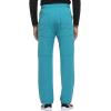 Dickies Dynamix Scrub Pants for Men with Zip Fly, Athletic-Inspired with Four-Way Stretch and Moisture Wicking DK110(Teal Blue)