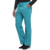 Dickies Dynamix Scrub Pants for Men with Zip Fly, Athletic-Inspired with Four-Way Stretch and Moisture Wicking DK110(Teal Blue)