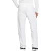 Dickies Dynamix Scrub Pants for Men with Zip Fly, Athletic-Inspired with Four-Way Stretch and Moisture Wicking DK110(White)
