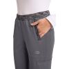 Dickies Dynamix Women Scrubs Pant Natural Rise Tapered Leg Jogger DK185(Pewter)