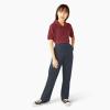 Dickies Kids Girls 2-6X Stretch Slim Straight Pant(Dark Navy)
