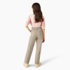 Dickies Kids Girls 2-6X Stretch Slim Straight Pant(Desert Sand)