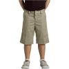 Dickies Kids Girls 7-16 Stretch Bermuda Short(Desert Sand)