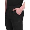 Dickies Men’s Scrub Pant Jogger with Waistband 5 Pockets & 360° Stretch DK040(Black)