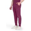 Dickies Men’s Scrub Pant Jogger with Waistband 5 Pockets & 360° Stretch DK040(Wine)