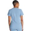 Dickies V-Neck Scrub Top with 5 Pockets Shirttail Hem and Bi-Stretch Technology DK875(Blue Jean)