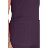 Dickies V-Neck Scrub Top with 5 Pockets Shirttail Hem and Bi-Stretch Technology DK875(Deep Amethyst)