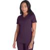 Dickies V-Neck Scrub Top with 5 Pockets Shirttail Hem and Bi-Stretch Technology DK875(Deep Amethyst)