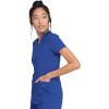 Dickies V-Neck Scrub Top with 5 Pockets Shirttail Hem and Bi-Stretch Technology DK875(Galaxy Blue)