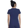 Dickies V-Neck Scrub Top with 5 Pockets Shirttail Hem and Bi-Stretch Technology DK875(Navy)