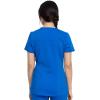Dickies V-Neck Scrub Top with 5 Pockets Shirttail Hem and Bi-Stretch Technology DK875(Royal)