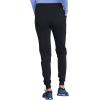 Dickies Women Scrub Pant Mid Rise Jogger with 5 Pocket and Elastic Waistband DK155(Black)