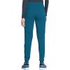 Dickies Women Scrub Pant Mid Rise Jogger with 5 Pocket and Elastic Waistband DK155(Caribbean Blue)